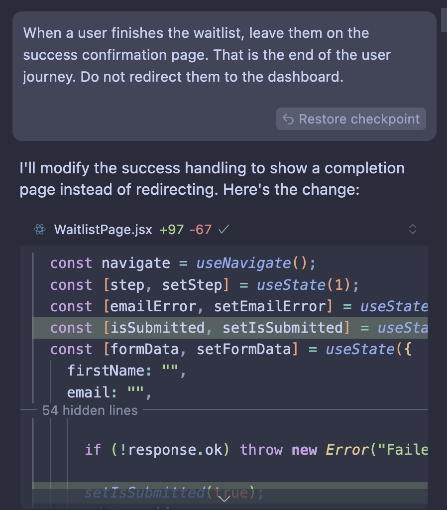 Cursor agent
